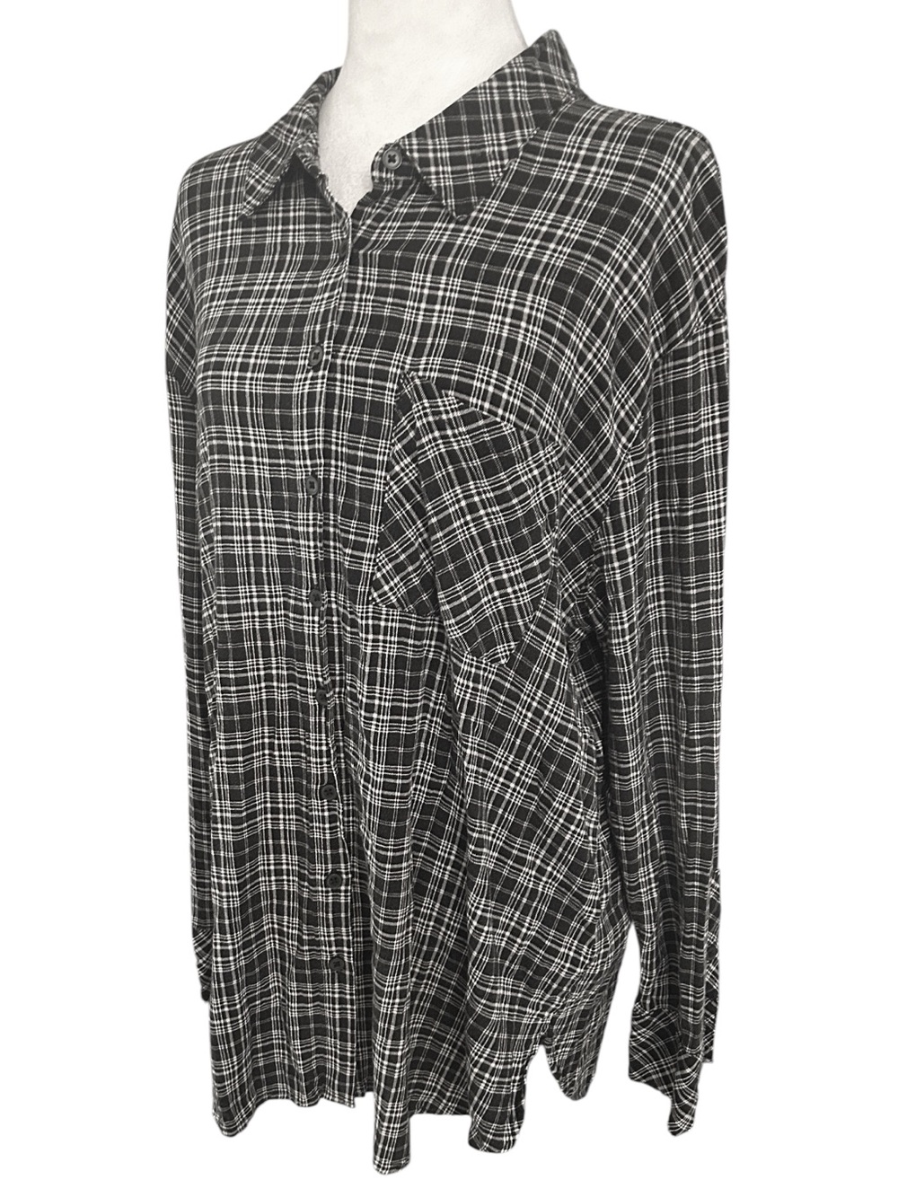Torrid Button Up Top - Picture 5 of 7
